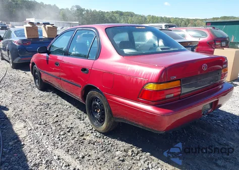1994 Toyota Corolla Le/Dx из США, поврежденный, VIN 2T1AE09B1RC053237